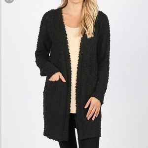 Popcorn cardigan